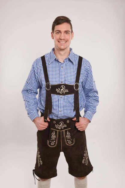Lederhosen Brun