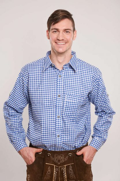 Camicia Blu Oktoberfest
