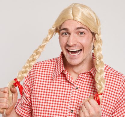 Parykk Blond - Bilde 2